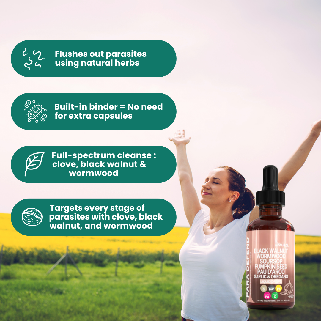 Wormwood Black Walnut Parasite Cleanse