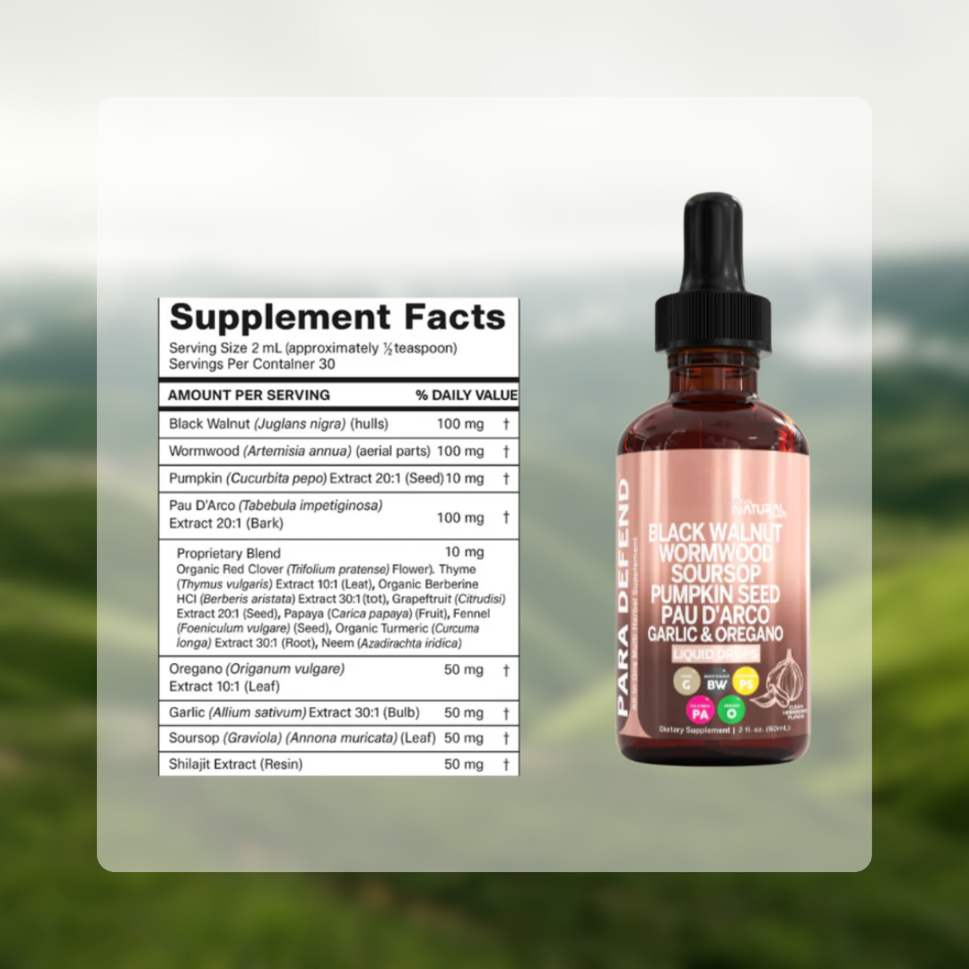 Wormwood Black Walnut Parasite Cleanse